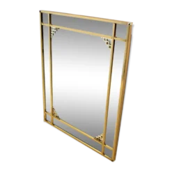 Miroir graphique par Belgochrom 105x80cm