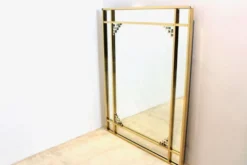 Miroir graphique par Belgochrom 105x80cm