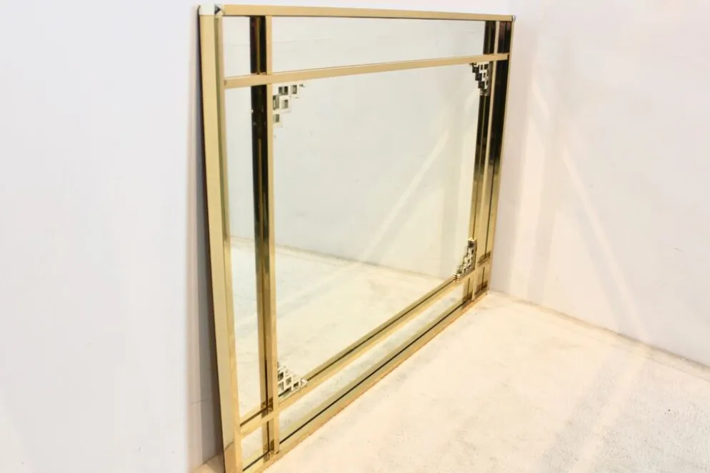 Miroir graphique par Belgochrom 105x80cm