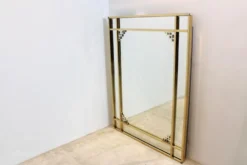 Miroir graphique par Belgochrom 105x80cm