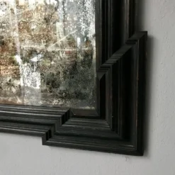 Miroir Gustavien en Bois Vintage, Années 40