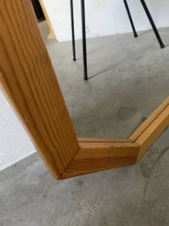 Miroir hexagonal pin années 80