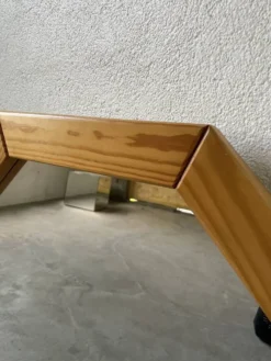 Miroir hexagonal pin années 80