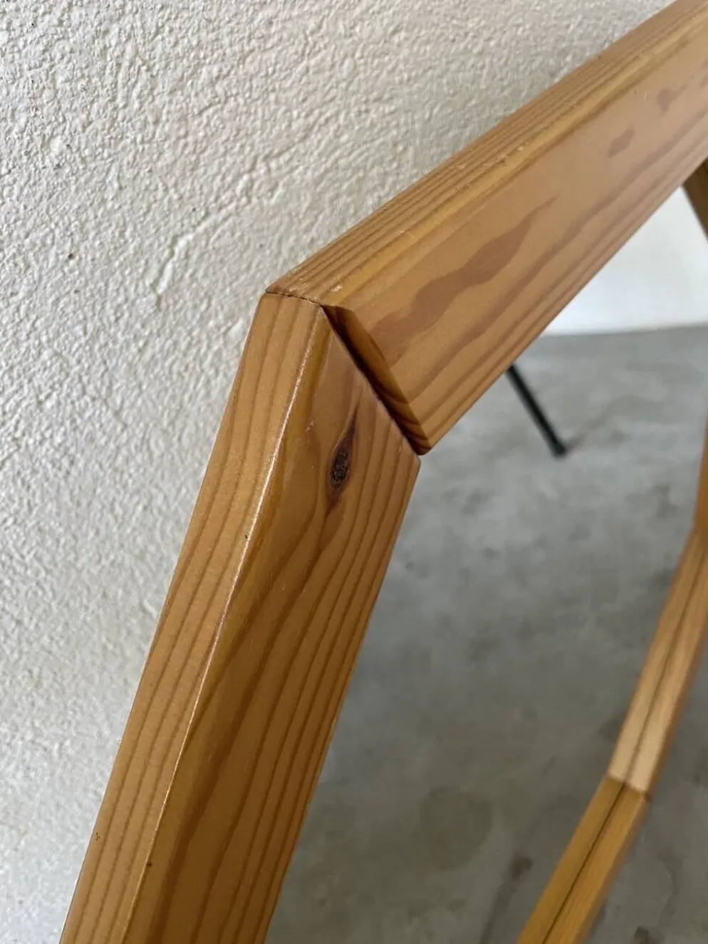 Miroir hexagonal pin années 80