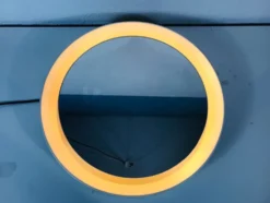 Miroir illuminé rond de Schöninger, Allemagne, années 1970