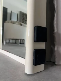 Miroir illuminé vintage des années 1970 avec prise intégrée
