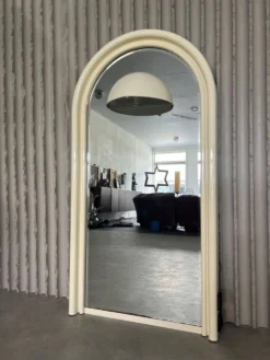 Miroir illuminé vintage des années 1970 avec prise intégrée