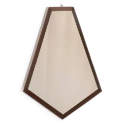Miroir italien en forme de pentagone, années 1960