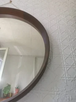 Miroir italien en palissandre