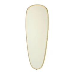 Miroir libre vintage rockabilly doré des années cinquante