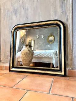 Miroir Louis-Philippe ancien doré XIXème