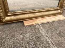 Miroir louis Philippe doré