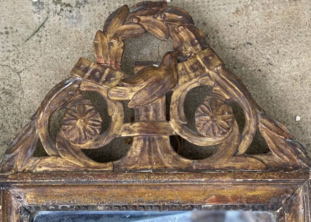 Miroir Louis XVI d'époque