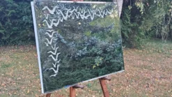 Miroir lumineux design italien ISA éditeur 1990