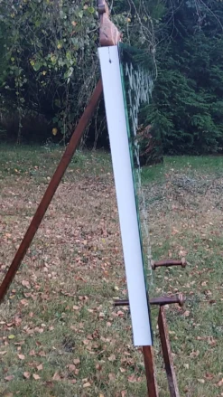 Miroir lumineux design italien ISA éditeur 1990