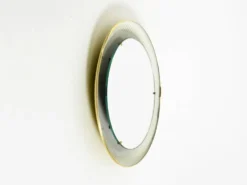 Miroir lumineux en métal Hillebrand, années 1960