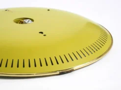 Miroir lumineux en métal Hillebrand, années 1960