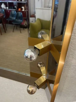 Miroir lumineux Sciolari Italie vers 1970
