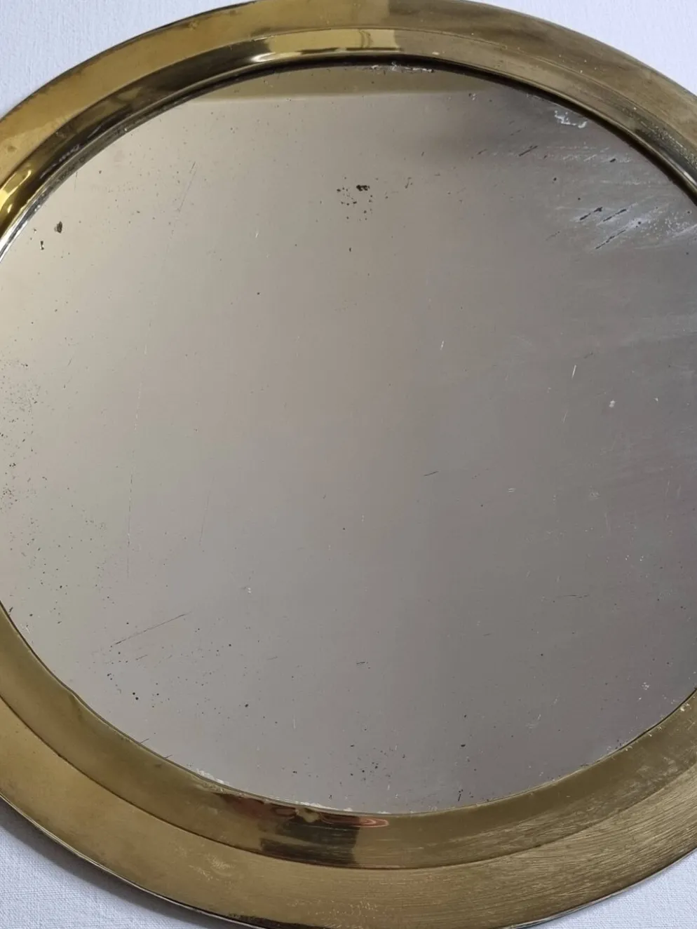 Miroir marocain vintage, rond, 36 cm