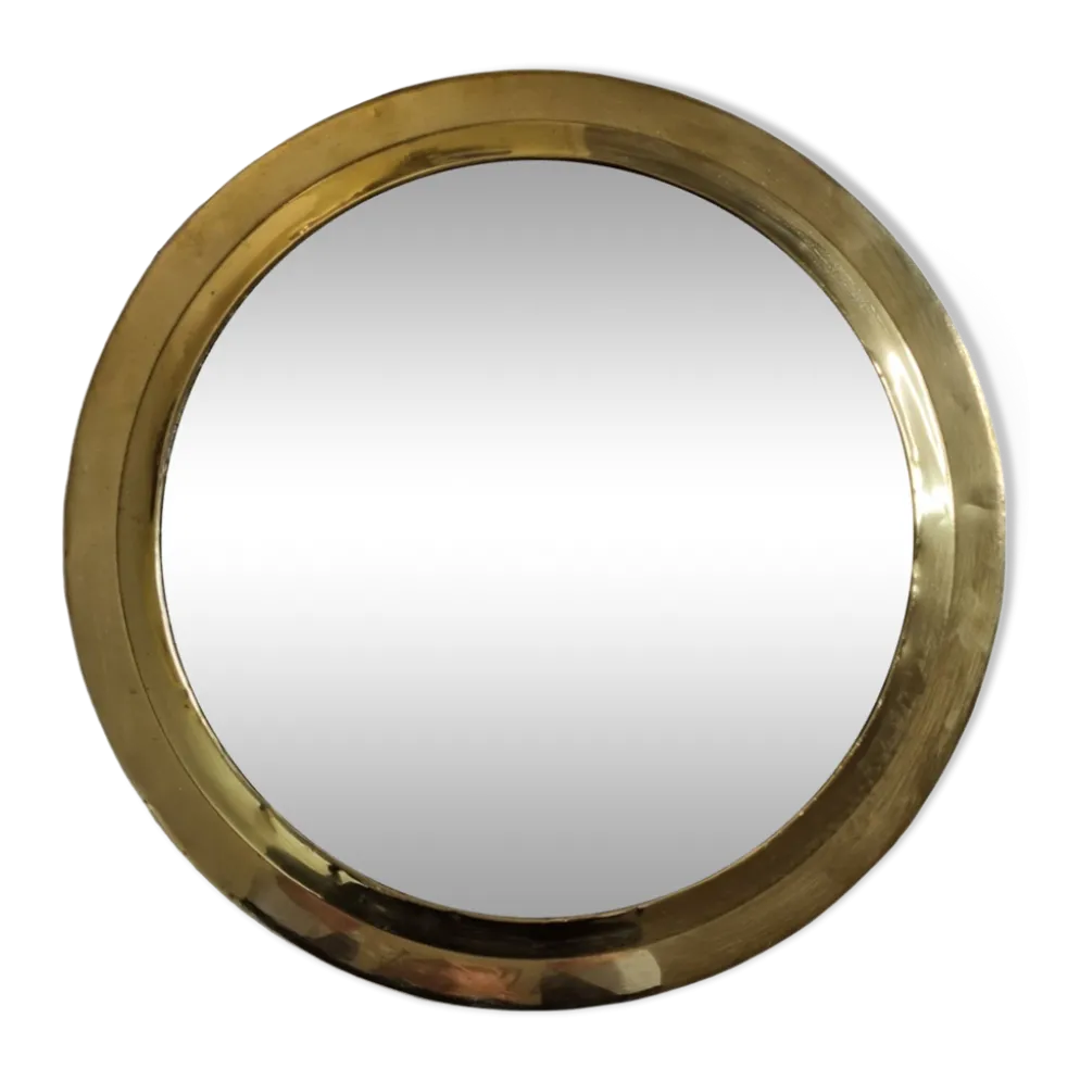 Miroir marocain vintage, rond, 36 cm