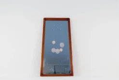 Miroir moderne suédois en acajou années 1940