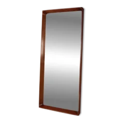 Miroir moderne suédois en acajou années 1940