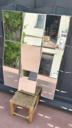 Miroir mural design Deknudt Decora - Modèle « Zigzag »