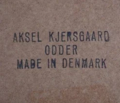 Miroir mural en palissandre modèle 366 par Aksel Kjersgaard pour Odder, Danemark, années 1960.