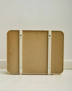 Miroir mural en plastique avec étagère intégrée, 1970s