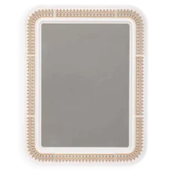 Miroir mural en plastique vintage avec Carrara Matta, années 1970