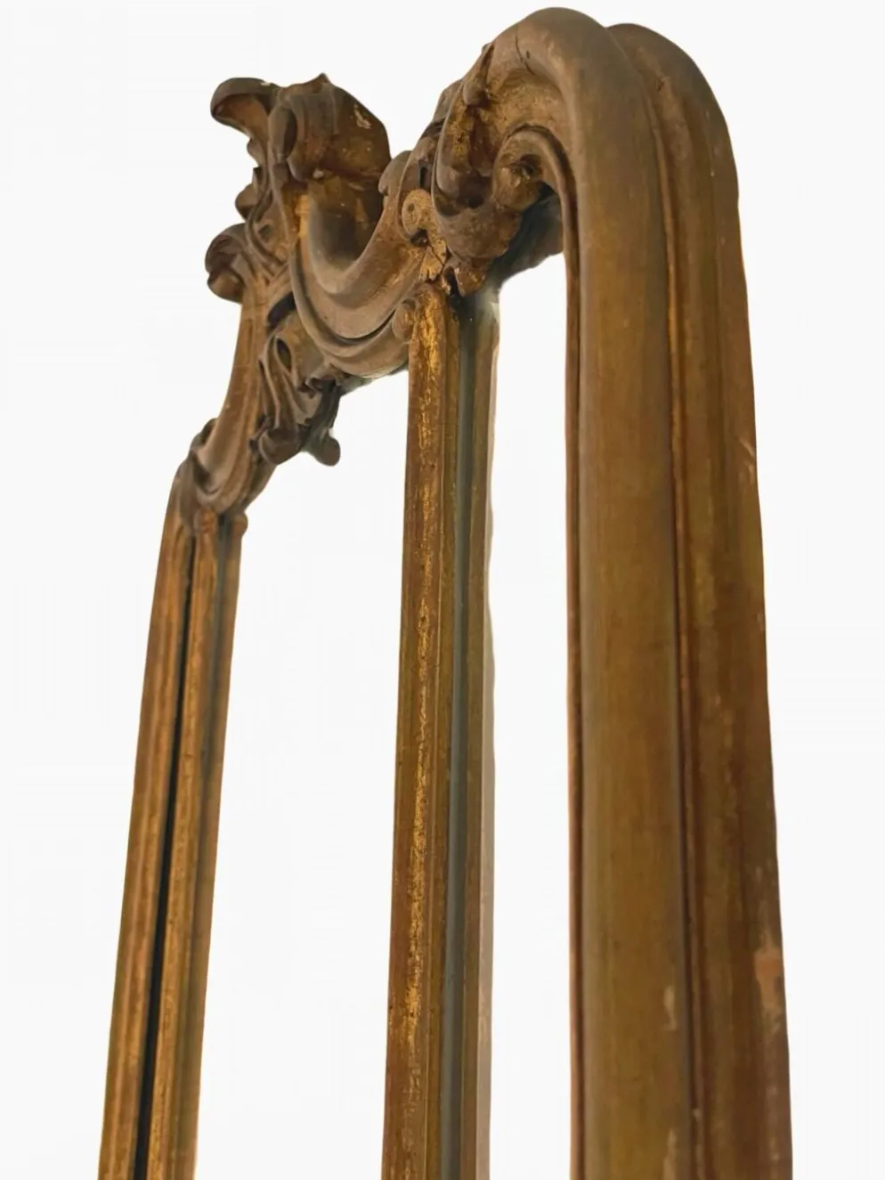 Miroir mural italien ancien, 19e siècle.