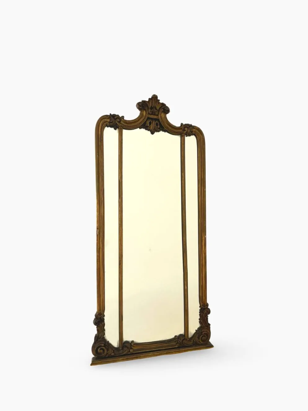 Miroir mural italien ancien, 19e siècle.