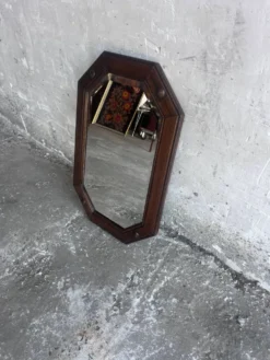 Miroir mural octogonal anglais Arts & Crafts / Art déco, 1920s–1930s