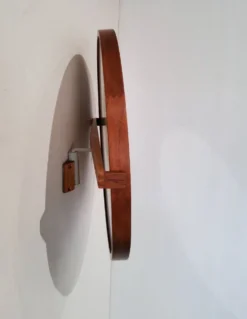Miroir mural scandinave en teck - luxus
