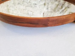 Miroir mural scandinave en teck - luxus