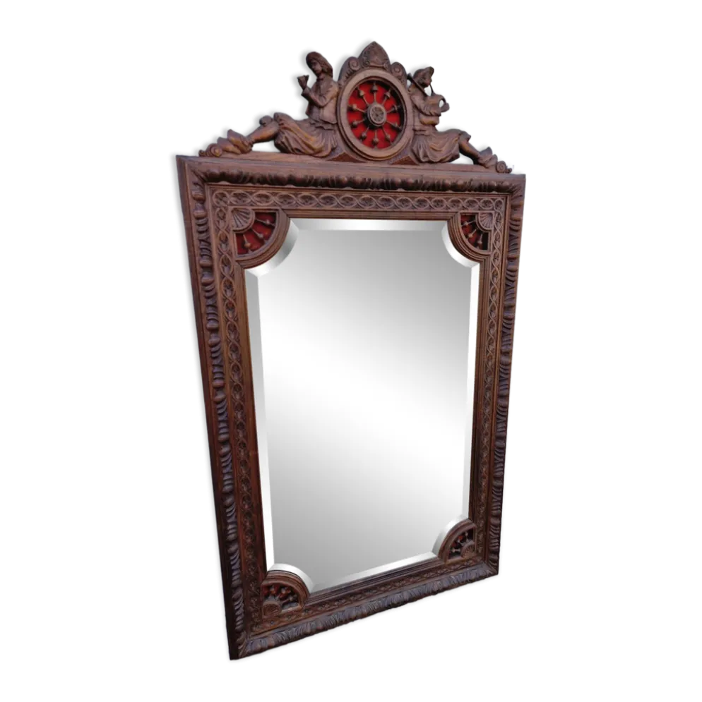 Miroir mural trumeau breton