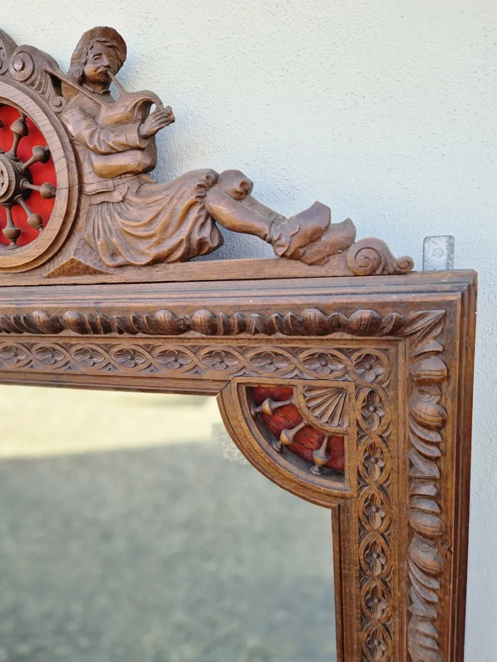 Miroir mural trumeau breton