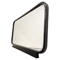 Miroir noir Art Déco des années 1920 - Grand cadre architectural