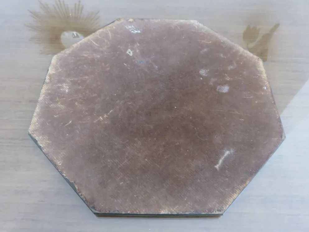 Miroir octogonal biseauté, années 40-50
