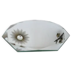 Miroir octogonal biseauté, années 40-50