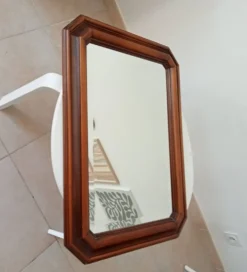 Miroir octogonale biseauté, années 60