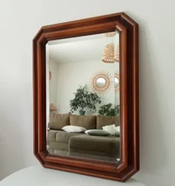 Miroir octogonale biseauté, années 60