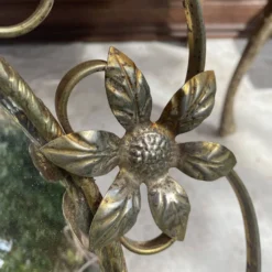 Miroir oeil de sorcière vintage 43 cm , années 60