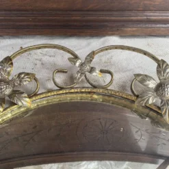 Miroir oeil de sorcière vintage 43 cm , années 60