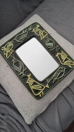 Miroir Oiseaux En Céramique Lisa Larson Série Harlequin/ Gustavsberg (