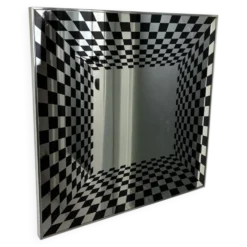 Miroir Op Art vintage par Deknudt