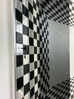 Miroir Op Art vintage par Deknudt