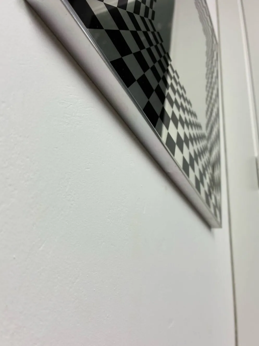 Miroir Op Art vintage par Deknudt