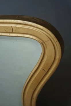 Miroir organique biomorphe Art Déco, années 1920