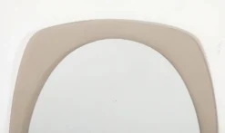 Miroir organique vintage années 1970 – Design moderniste
